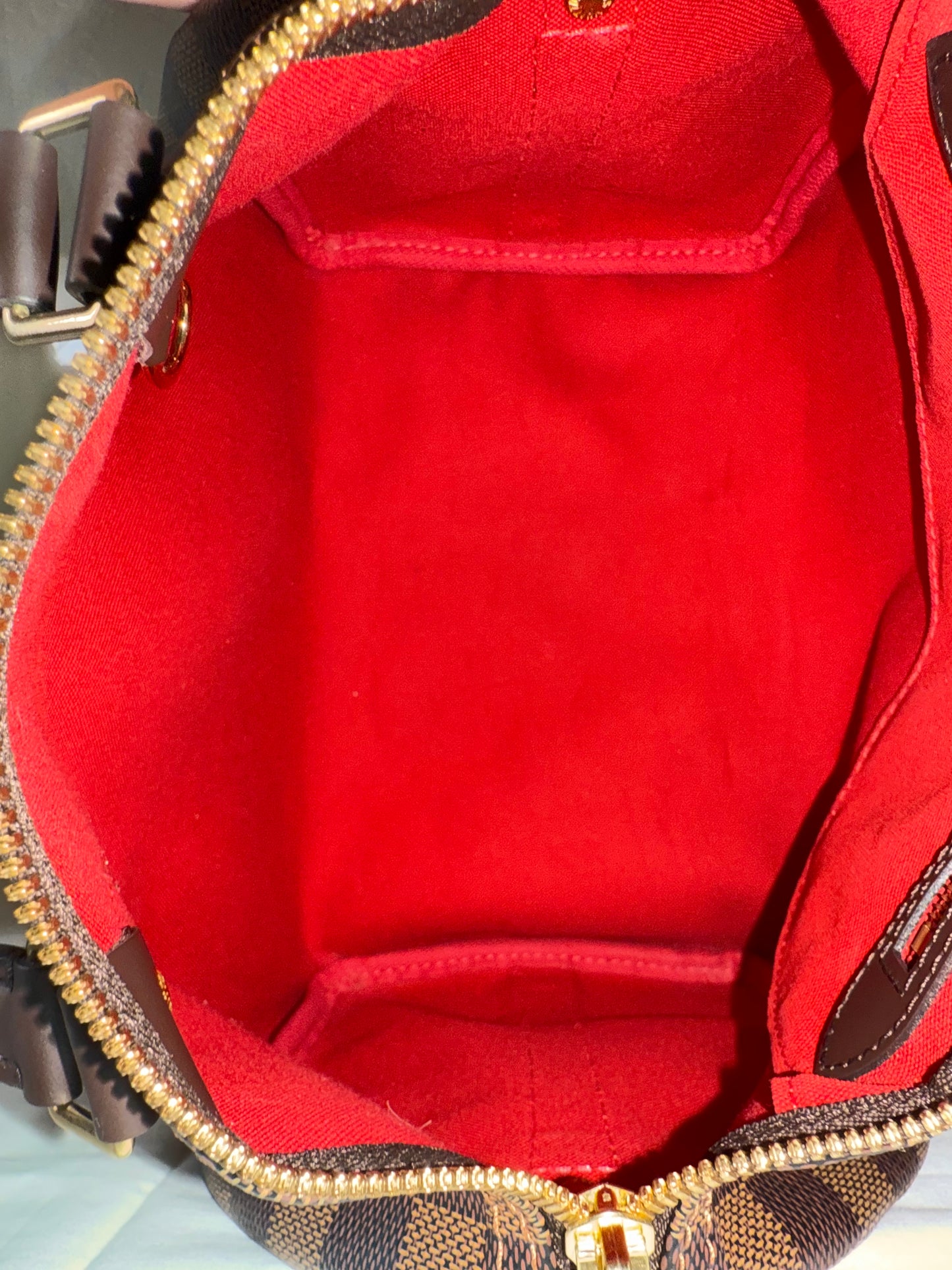 Louis Vuitton Speedy 25 Bandouliere in Damier Ebene