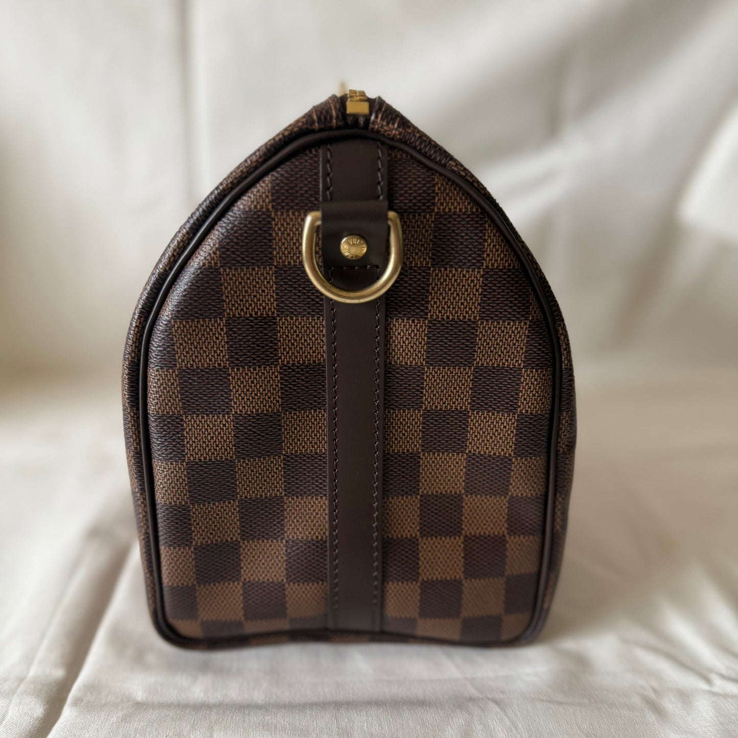 Louis Vuitton Speedy 25 Bandouliere in Damier Ebene