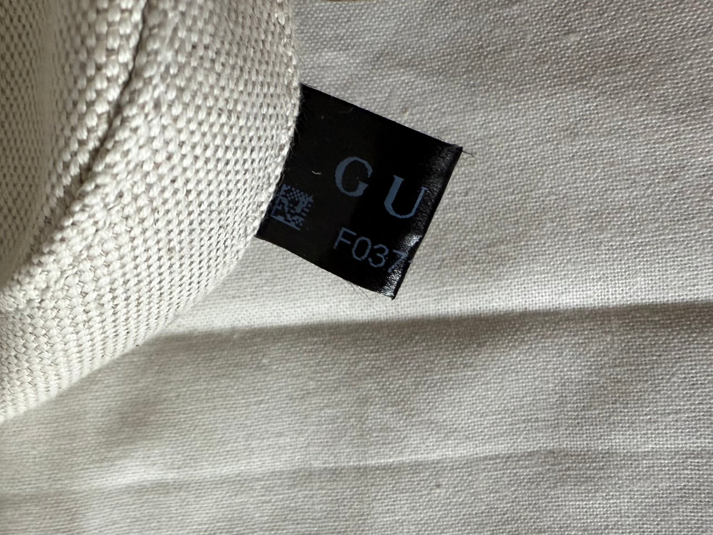 Gucci Mini Jackie 1961 in Beige & White Canvas