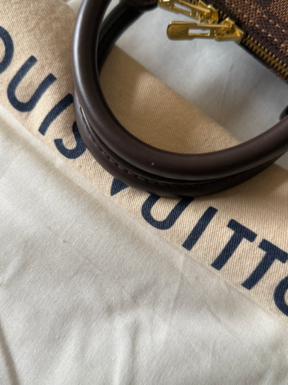 Louis Vuitton Speedy 25 Bandouliere in Damier Ebene