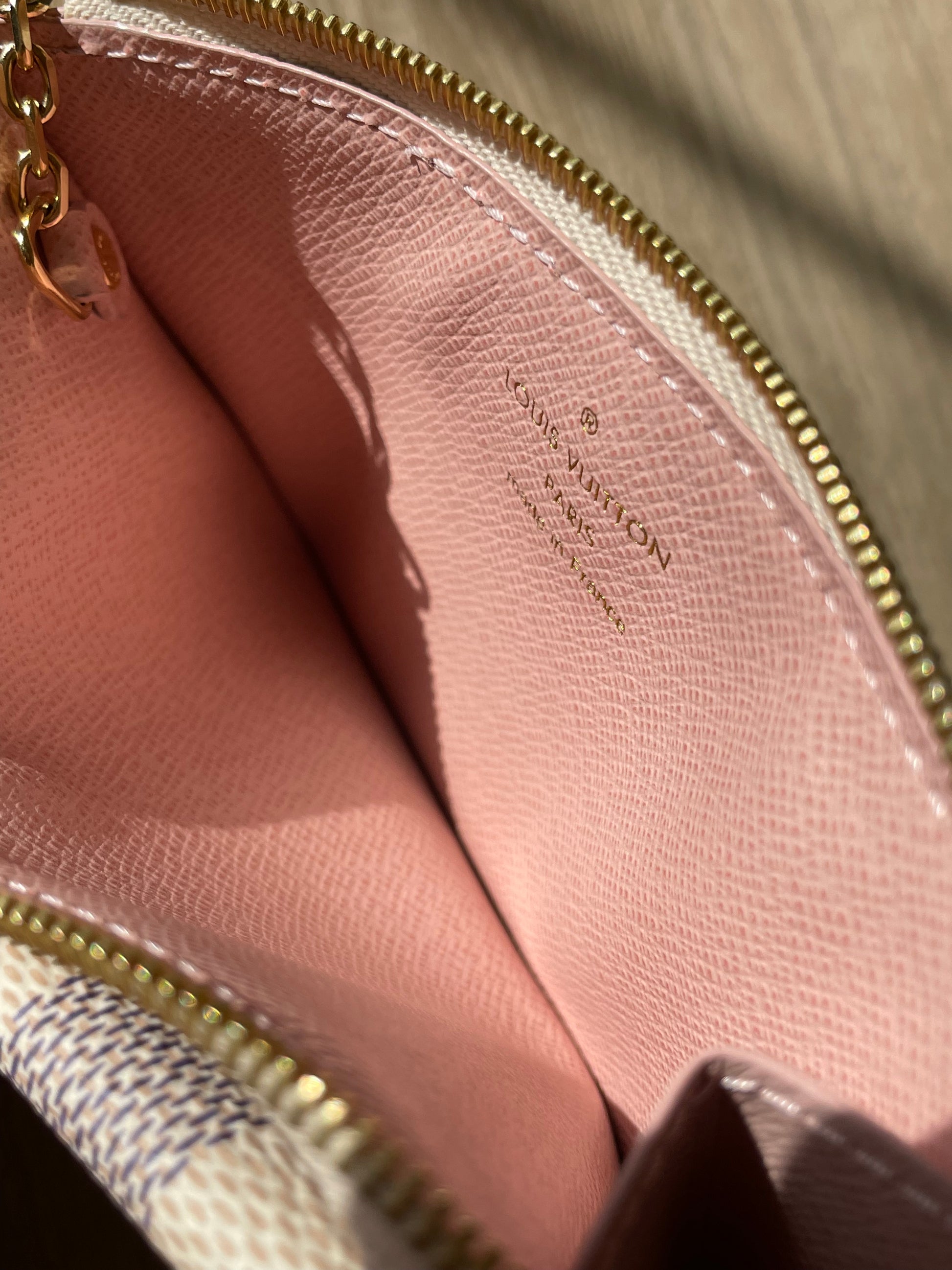 Louis Vuitton LV Recto wallet damier azur Beige Leather ref.485156 - Joli  Closet